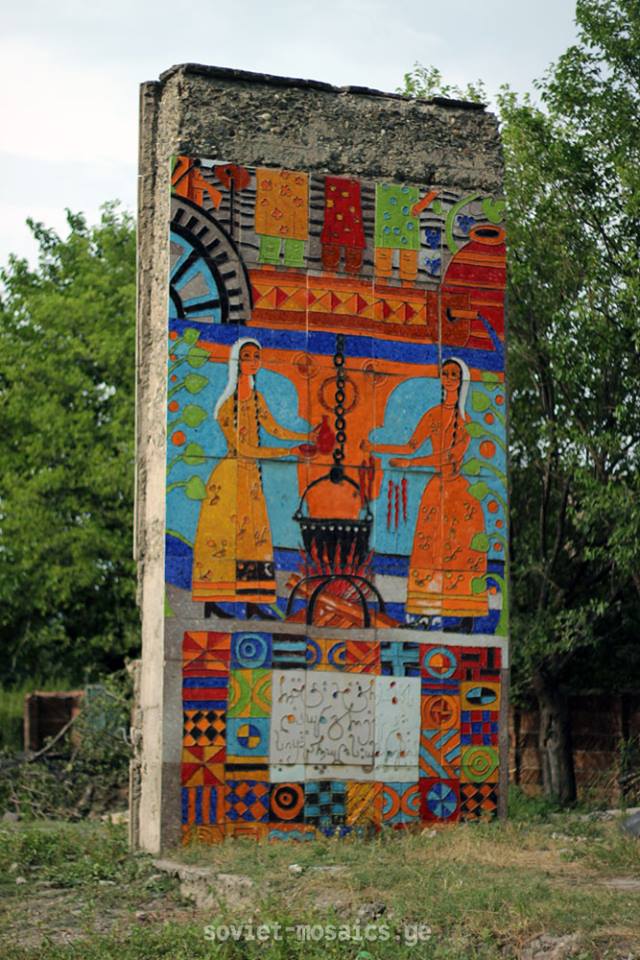 Soviet Mosaics in Georgia – “Street art geotv.ge